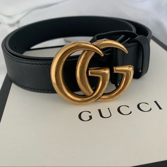 Gucci Other - Gucci Marmont Double G Buckle Belt
